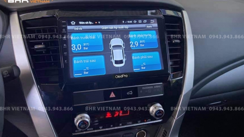 Màn hình DVD Android liền camera 360 xe Mitsubishi Pajero Sport 2018 - nay | Oled Pro X8S 
